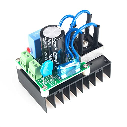 ANGEEK10A Gleichrichter 5-34VAC auf 7-50VDC Gleichrichtermodul, universelle AC/DC-Wandlerplatine, Multischutz-Gleichrichterplatinenmodul von ANGEEK