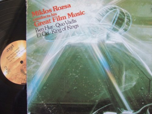 MIKLOS ROZSA CONDUCTS HIS GREAT FILM MUSIC (LP VINYL, REISSUE, 1973) von ANGEL