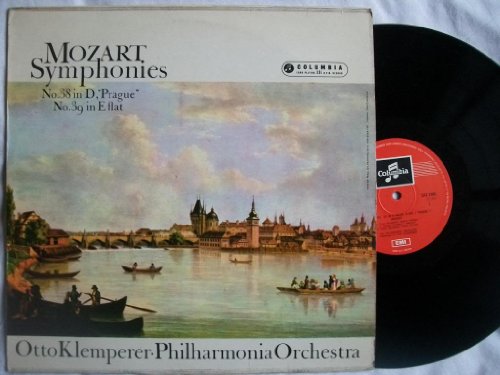 mozart: symphonies 38 & 39 LP von ANGEL