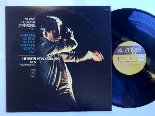 mozart: the last six symphonies, vol. 3 LP von ANGEL
