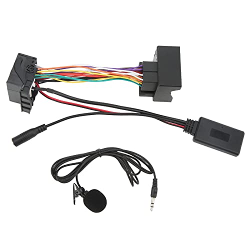 ANGGREK Audiokabel-Adapter, Auto 5.0 AUX-Adapter mit Freisprechmikrofon, Bluetooth AUX Musik Adapter für RCD310 RCD510 RNS310 RNS315 RNS510 von ANGGREK