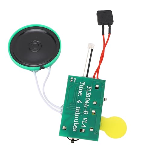 Aufnahmbare Sprachchip, 4Mins Light -Sensor -Soundmodul, Anpassbare Audioaufzeichnung, Intelligente Lichtaktivierung mit Leistungsstarker Audioausgabe für Weihnachtskarten, Handwerk (Schleifenspiel) von ANGGREK