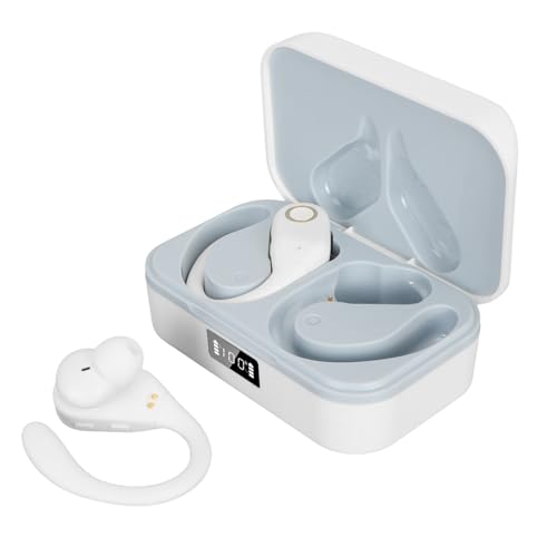 Echtzeit -Übersetzungsohrhörer, 144 Sprachen Übersetzer Wireless, Geräuschreduzierung, Lange Akkulaufzeit, Drei Modi, Gesicht zu Gesichtsübersetzung, Mehrsprachenübersetzung, (WHITE) von ANGGREK