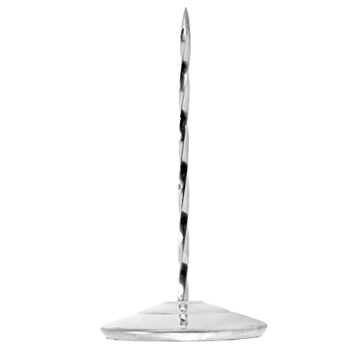 Edelstahl -Quittungsspitze, Stabiler Rund Unterer Ticketinhaber mit Gummiabdeckung, Sicher für Restaurants, Bars, Küchen, die Zum Schutz von Desktops vor Schäden Geschützt sind. (Silbere Spiralstange) Edelstahl -Quittungsspitze, Stabiler Rund Unterer Ticketinhaber mit Gummiabdeckung, Sicher für Restaurants, Bars, Küchen, die Zum Schutz von Desktops vor Schäden Geschützt sind. (Silbere Spiralstange) von ANGGREK