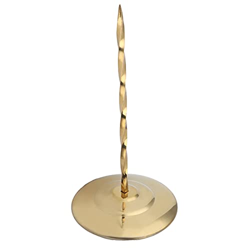 Edelstahl -Quittungsspitze, Stabiler Rund Unterer Ticketinhaber mit Gummiabdeckung, Sicher für Restaurants, Bars, Küchen, die Zum Schutz von Desktops vor Schäden Geschützt sind. (goldener Spiralstab) Edelstahl -Quittungsspitze, Stabiler Rund Unterer Ticketinhaber mit Gummiabdeckung, Sicher für Restaurants, Bars, Küchen, die Zum Schutz von Desktops vor Schäden Geschützt sind. (goldener Spiralstab) von ANGGREK