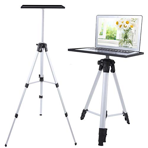 Einstellbarer Aluminiumlegier-Stahlstativ-Halterungsprojektorständer mit 4-Stufe Höhenanpassung, Stabiler Laptop-Ständer für Präsentationen Einstellbarer Aluminiumlegier-Stahlstativ-Halterungsprojektorständer mit 4-Stufe Höhenanpassung, Stabiler Laptop-Ständer für Präsentationen von ANGGREK