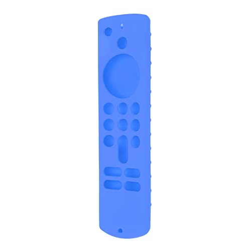 Leichtes, Schocksicheres Silikon -Schutzabdeckung für Fire TV, Effektiver Schutz, Verbesserter Griff, Genaue Ausschnitte mit Lanyard, Weiches und Sicheres Material, Einfach (Blue) von ANGGREK