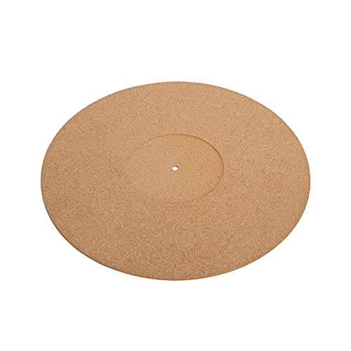 Plattentable-Platten-Pad Nicht-Rutsch, Antistatik-Kork-Plattenspieler-Slipmat für Verbesserte Bassleistung-Schutzkorkmaterial für Rauschreduktionsmerkmale, mit ästhetischer Anziehungskraft und Plattentable-Platten-Pad Nicht-Rutsch, Antistatik-Kork-Plattenspieler-Slipmat für Verbesserte Bassleistung-Schutzkorkmaterial für Rauschreduktionsmerkmale, mit ästhetischer Anziehungskraft und von ANGGREK