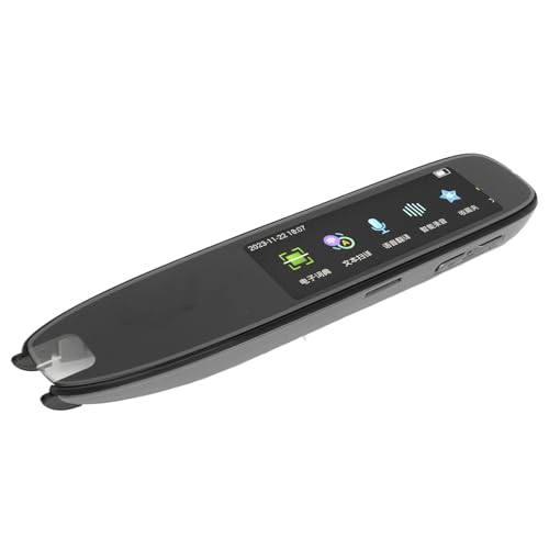 Smart Scanning Dictionary Pen mit Schwarzem Übersetzer Pen, Geeignet für Reisestudiengeschäft ABS Eco Shell HD Touch Scree 2,75m Begriffe Datenbank 240 Lizenzierte Wörterbücher von ANGGREK