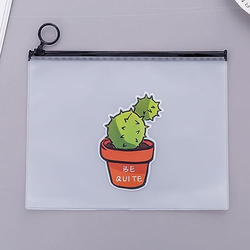 Tasche mit Zipper -Bag -Datei, Ordentlich und Robustes Verarbeitung, Durchscheinender PVC Hülle für die Stationäre Organisation, Langlebige und Praktische Hängsring Reißverschluss, Transparente (ein Tasche mit Zipper -Bag -Datei, Ordentlich und Robustes Verarbeitung, Durchscheinender PVC Hülle für die Stationäre Organisation, Langlebige und Praktische Hängsring Reißverschluss, Transparente (ein von ANGGREK