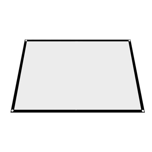 Tragbarer Bildschirm für Projektor, 100 -Zoll -Synthetik Polyester Stoff 4: 3 Faltbar ohne Falt Weiße Hangbare Projektionsbildschirm Tuch für Vorder und Rückprojektion, Vielseitiges Hanging (72 Zoll) Tragbarer Bildschirm für Projektor, 100 -Zoll -Synthetik Polyester Stoff 4: 3 Faltbar ohne Falt Weiße Hangbare Projektionsbildschirm Tuch für Vorder und Rückprojektion, Vielseitiges Hanging (72 Zoll) von ANGGREK