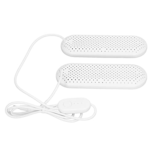 USB-Schuhtrockner mit Timer, Trocknen und Desodorieren, Lamellendesign, Intelligentes Timing, Verschleißfest für den Haushalt (Weiss) von ANGGREK