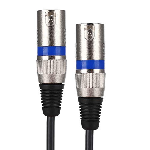 Verbesserte Signalstabilität, 1,5 M Full Copper Cable Double Row PVC -Draht, Goldene Plattierte Grenzfläche für Mikrofonmischermischer, Lautsprecher, XLR Männlich X 2 Verbesserte Signalstabilität, 1,5 M Full Copper Cable Double Row PVC -Draht, Goldene Plattierte Grenzfläche für Mikrofonmischermischer, Lautsprecher, XLR Männlich X 2 von ANGGREK