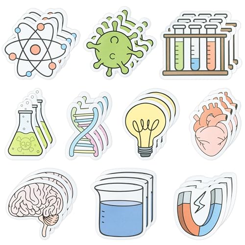 ANGOLIO Science Sticky Notes Set - 30 Stück 600 Blatt Science Funny Lab Glühbirne Virus Shaped Selbstklebende Notizblöcke für Kinder Geschenke Wissenschaftliche Aktivitäten Lehrer Belohnung Preise ANGOLIO Science Sticky Notes Set - 30 Stück 600 Blatt Science Funny Lab Glühbirne Virus Shaped Selbstklebende Notizblöcke für Kinder Geschenke Wissenschaftliche Aktivitäten Lehrer Belohnung Preise von ANGOLIO