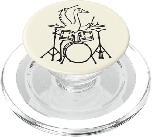 Funny Goose Schlagzeuger Schlagzeug Musikliebhaber Jungen Mädchen PopSockets PopGrip für MagSafe Funny Goose Schlagzeuger Schlagzeug Musikliebhaber Jungen Mädchen PopSockets PopGrip für MagSafe von ANIMALDRUMSNROLL