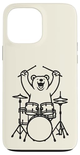 Lustiger Bär, Schlagzeuger, Schlagzeug, Musikliebhaber, Jungen und Mädchen Hülle für iPhone 13 Pro Max Lustiger Bär, Schlagzeuger, Schlagzeug, Musikliebhaber, Jungen und Mädchen Hülle für iPhone 13 Pro Max von ANIMALDRUMSNROLL