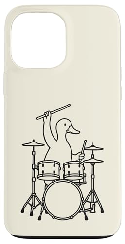 Lustiger Entendrummer, Schlagzeug, Musikliebhaber, Jungen und Mädchen Hülle für iPhone 13 Pro Max Lustiger Entendrummer, Schlagzeug, Musikliebhaber, Jungen und Mädchen Hülle für iPhone 13 Pro Max von ANIMALDRUMSNROLL