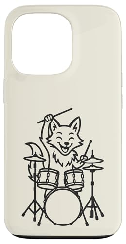 Lustiger Fox, Schlagzeuger, Schlagzeug, Musikliebhaber, Jungen und Mädchen Hülle für iPhone 13 Pro Lustiger Fox, Schlagzeuger, Schlagzeug, Musikliebhaber, Jungen und Mädchen Hülle für iPhone 13 Pro von ANIMALDRUMSNROLL