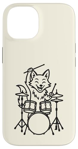 Lustiger Fox, Schlagzeuger, Schlagzeug, Musikliebhaber, Jungen und Mädchen Hülle für iPhone 14 Lustiger Fox, Schlagzeuger, Schlagzeug, Musikliebhaber, Jungen und Mädchen Hülle für iPhone 14 von ANIMALDRUMSNROLL