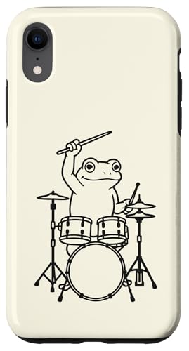 Lustiger Frosch, Schlagzeuger, Schlagzeug, Musikliebhaber, Jungen und Mädchen Hülle für iPhone XR Lustiger Frosch, Schlagzeuger, Schlagzeug, Musikliebhaber, Jungen und Mädchen Hülle für iPhone XR von ANIMALDRUMSNROLL