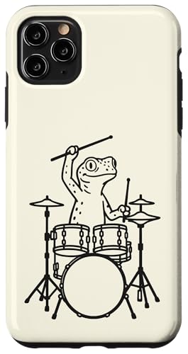 Lustiger Gecko-Schlagzeuger, Schlagzeug, Musikliebhaber, Jungen und Mädchen Hülle für iPhone 11 Pro Max Lustiger Gecko-Schlagzeuger, Schlagzeug, Musikliebhaber, Jungen und Mädchen Hülle für iPhone 11 Pro Max von ANIMALDRUMSNROLL