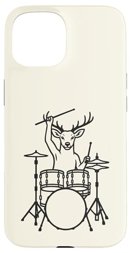 Lustiger Hirsch-Schlagzeuger, Schlagzeug, Musikliebhaber, Jungen und Mädchen Hülle für iPhone 15 Lustiger Hirsch-Schlagzeuger, Schlagzeug, Musikliebhaber, Jungen und Mädchen Hülle für iPhone 15 von ANIMALDRUMSNROLL