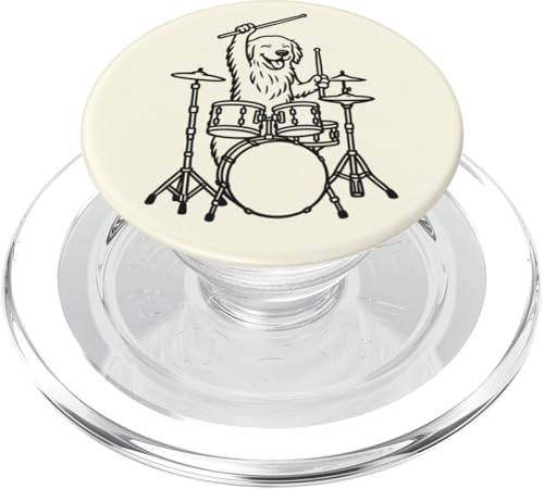 Lustiger Hund, Schlagzeuger, Schlagzeug, Musikliebhaber, Mama, Papa PopSockets PopGrip für MagSafe Lustiger Hund, Schlagzeuger, Schlagzeug, Musikliebhaber, Mama, Papa PopSockets PopGrip für MagSafe von ANIMALDRUMSNROLL