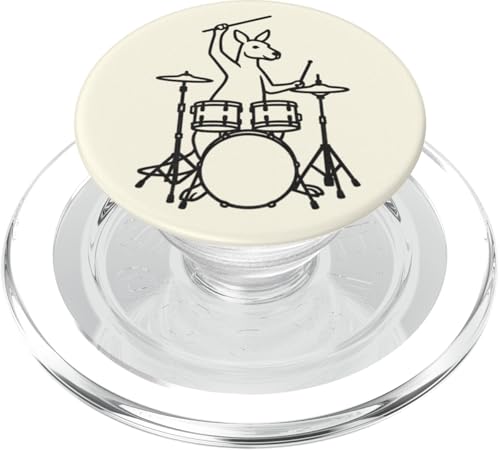Lustiger Känguru-Schlagzeuger, Schlagzeuger, Musikliebhaber, Jungen und Mädchen PopSockets PopGrip für MagSafe Lustiger Känguru-Schlagzeuger, Schlagzeuger, Musikliebhaber, Jungen und Mädchen PopSockets PopGrip für MagSafe von ANIMALDRUMSNROLL