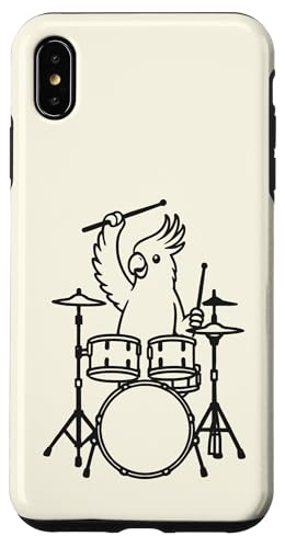 Lustiger Kakadu-Schlagzeuger, Schlagzeug, Musikliebhaber, Jungen und Mädchen Hülle für iPhone XS Max Lustiger Kakadu-Schlagzeuger, Schlagzeug, Musikliebhaber, Jungen und Mädchen Hülle für iPhone XS Max von ANIMALDRUMSNROLL