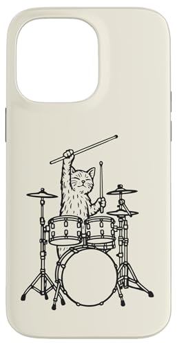 Lustiger Katzen-Schlagzeuger, Schlagzeug, Musikliebhaber, Mama, Papa Hülle für iPhone 14 Pro Max Lustiger Katzen-Schlagzeuger, Schlagzeug, Musikliebhaber, Mama, Papa Hülle für iPhone 14 Pro Max von ANIMALDRUMSNROLL