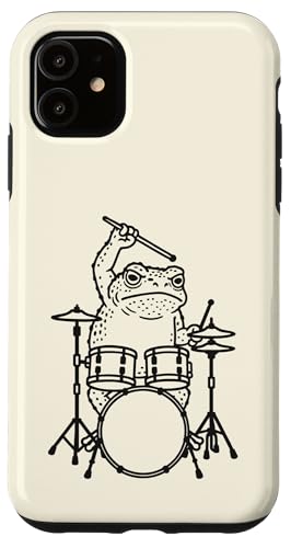 Lustiger Kröten-Drummer, Schlagzeug, Musikliebhaber, Jungen und Mädchen Hülle für iPhone 11 Lustiger Kröten-Drummer, Schlagzeug, Musikliebhaber, Jungen und Mädchen Hülle für iPhone 11 von ANIMALDRUMSNROLL