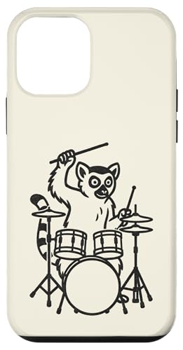 Lustiger Lemuren-Schlagzeuger, Schlagzeuger, Musikliebhaber, Jungen und Mädchen Hülle für iPhone 12 mini Lustiger Lemuren-Schlagzeuger, Schlagzeuger, Musikliebhaber, Jungen und Mädchen Hülle für iPhone 12 mini von ANIMALDRUMSNROLL