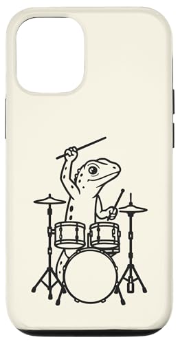 Lustiger Lizard-Schlagzeuger, Schlagzeuger, Musikliebhaber, Jungen und Mädchen Hülle für iPhone 12/12 Pro Lustiger Lizard-Schlagzeuger, Schlagzeuger, Musikliebhaber, Jungen und Mädchen Hülle für iPhone 12/12 Pro von ANIMALDRUMSNROLL
