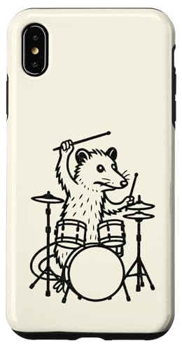 Lustiger Opossum-Schlagzeuger, Schlagzeug, Musikliebhaber, Jungen und Mädchen Hülle für iPhone XS Max Lustiger Opossum-Schlagzeuger, Schlagzeug, Musikliebhaber, Jungen und Mädchen Hülle für iPhone XS Max von ANIMALDRUMSNROLL