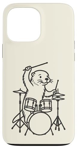 Lustiger Otter, Schlagzeuger, Schlagzeug, Musikliebhaber, Jungen und Mädchen Hülle für iPhone 13 Pro Max Lustiger Otter, Schlagzeuger, Schlagzeug, Musikliebhaber, Jungen und Mädchen Hülle für iPhone 13 Pro Max von ANIMALDRUMSNROLL