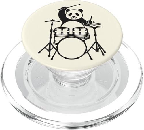 Lustiger Panda-Schlagzeuger, Schlagzeug, Musikliebhaber, Jungen und Mädchen PopSockets PopGrip für MagSafe Lustiger Panda-Schlagzeuger, Schlagzeug, Musikliebhaber, Jungen und Mädchen PopSockets PopGrip für MagSafe von ANIMALDRUMSNROLL