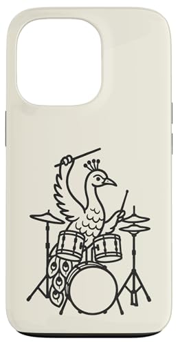Lustiger Pfauen-Schlagzeuger, Schlagzeuger, Musikliebhaber, Jungen und Mädchen Hülle für iPhone 13 Pro Lustiger Pfauen-Schlagzeuger, Schlagzeuger, Musikliebhaber, Jungen und Mädchen Hülle für iPhone 13 Pro von ANIMALDRUMSNROLL