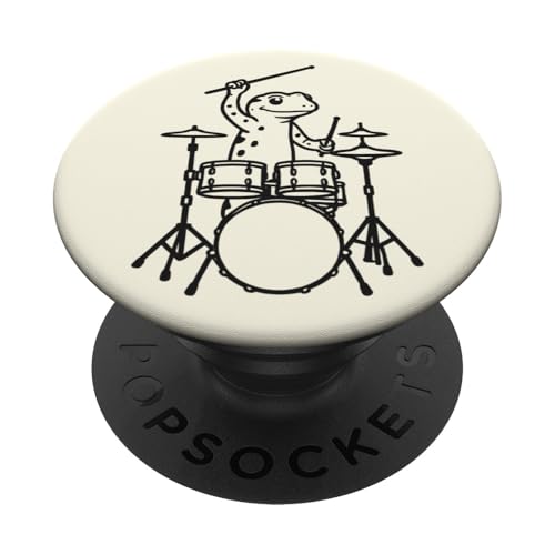 Lustiger Salamander Schlagzeuger Schlagzeug Musikliebhaber Junge Mädchen PopSockets Klebender PopGrip Lustiger Salamander Schlagzeuger Schlagzeug Musikliebhaber Junge Mädchen PopSockets Klebender PopGrip von ANIMALDRUMSNROLL