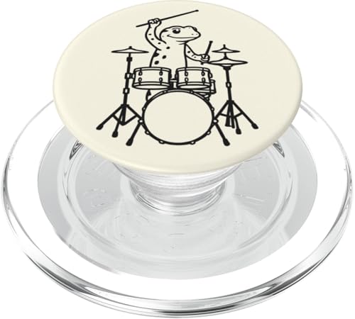 Lustiger Salamander Schlagzeuger Schlagzeug Musikliebhaber Junge Mädchen PopSockets PopGrip für MagSafe Lustiger Salamander Schlagzeuger Schlagzeug Musikliebhaber Junge Mädchen PopSockets PopGrip für MagSafe von ANIMALDRUMSNROLL