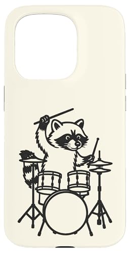 Lustiger Waschbär, Schlagzeuger, Schlagzeug, Musikliebhaber, Jungen und Mädchen Hülle für iPhone 15 Pro Lustiger Waschbär, Schlagzeuger, Schlagzeug, Musikliebhaber, Jungen und Mädchen Hülle für iPhone 15 Pro von ANIMALDRUMSNROLL