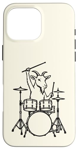 Lustiger Ziegenschlagzeuger, Schlagzeuger, Schlagzeug, Musikliebhaber, Jungen und Mädchen Hülle für iPhone 16 Pro Max Lustiger Ziegenschlagzeuger, Schlagzeuger, Schlagzeug, Musikliebhaber, Jungen und Mädchen Hülle für iPhone 16 Pro Max von ANIMALDRUMSNROLL