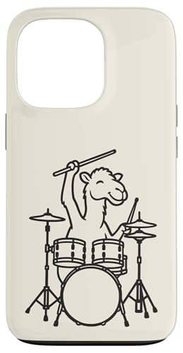 Lustiges Kamel-Trommel-Trommeln, Musikliebhaber, Jungen und Mädchen Hülle für iPhone 13 Pro von ANIMALDRUMSNROLL