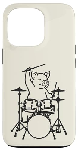 Lustiges Schwein, Schlagzeuger, Schlagzeug, Musikliebhaber, Jungen und Mädchen Hülle für iPhone 13 Pro Lustiges Schwein, Schlagzeuger, Schlagzeug, Musikliebhaber, Jungen und Mädchen Hülle für iPhone 13 Pro von ANIMALDRUMSNROLL