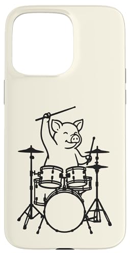 Lustiges Schwein, Schlagzeuger, Schlagzeug, Musikliebhaber, Jungen und Mädchen Hülle für iPhone 15 Pro Max Lustiges Schwein, Schlagzeuger, Schlagzeug, Musikliebhaber, Jungen und Mädchen Hülle für iPhone 15 Pro Max von ANIMALDRUMSNROLL
