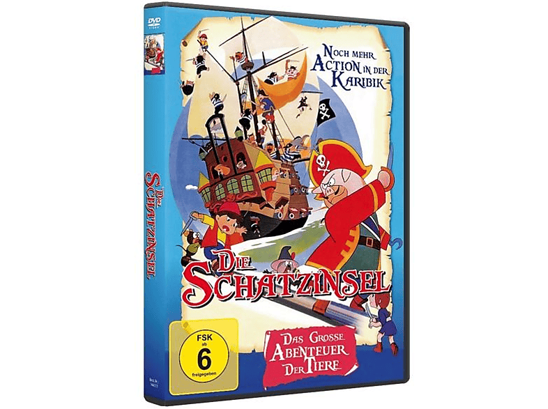 Die Schatzinsel - Das Grosse Abenteuer der Tiere DVD Die Schatzinsel - Das Grosse Abenteuer der Tiere DVD von ANIME CULT