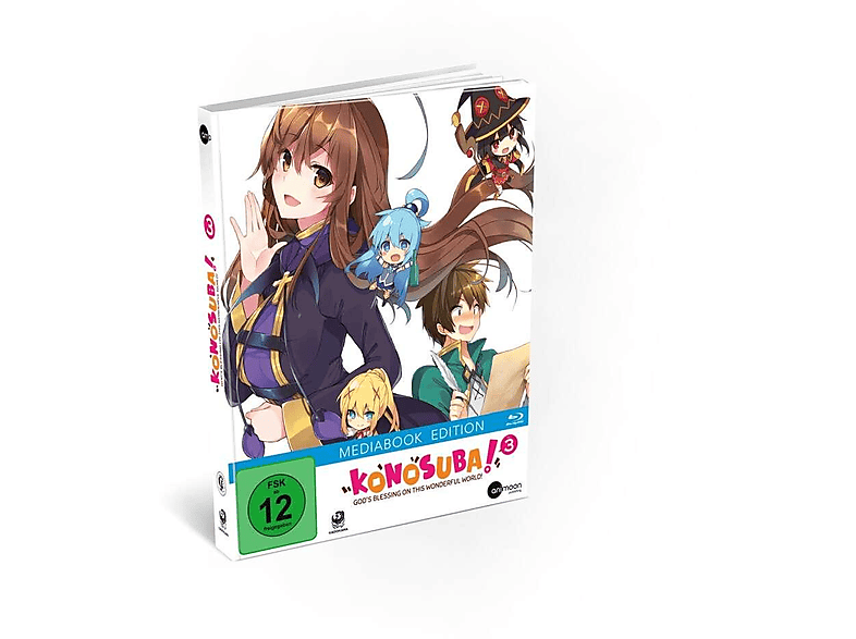KonoSuba II Vol.3 (DVD) (Mediabook) Blu-ray von ANIMOON PU