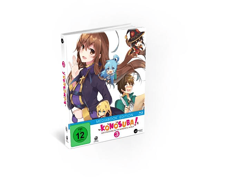 KonoSuba Vol.3 (Mediabook) Blu-ray von ANIMOON PU