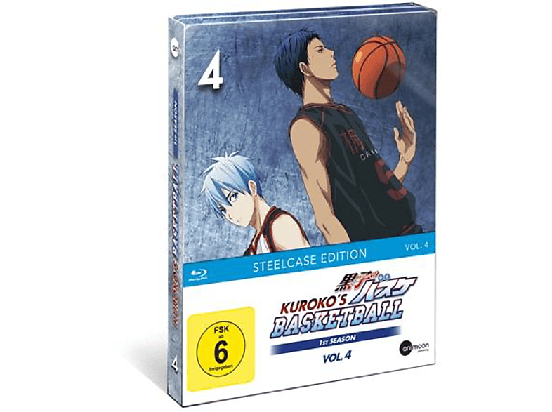 Kuroko's Basketball Season 1 Vol.4 (DVD) Blu-ray von ANIMOON PU