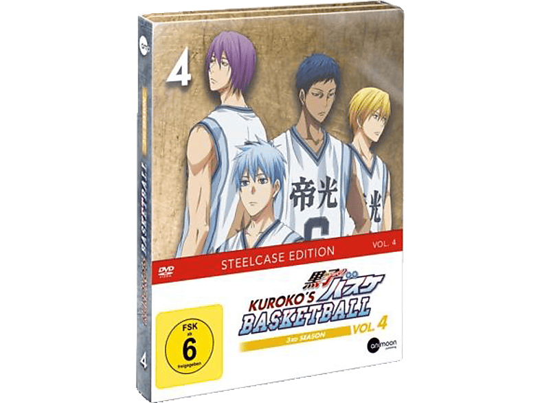 Kuroko's Basketball Season 3 Vol. 4 DVD von ANIMOON PU