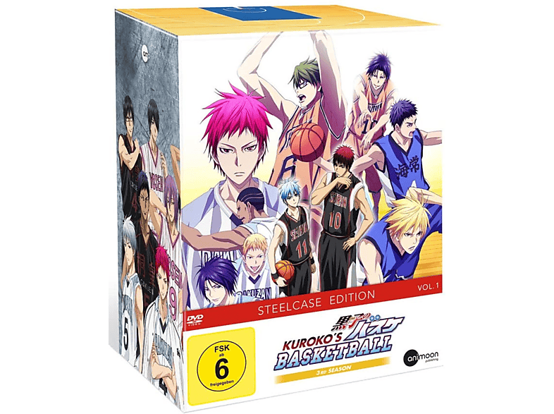 Kuroko's Basketball Season 3 Vol.1 DVD von ANIMOON PU